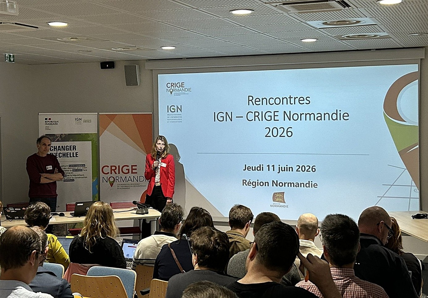 Rencontre IGN CRIGE Normandie